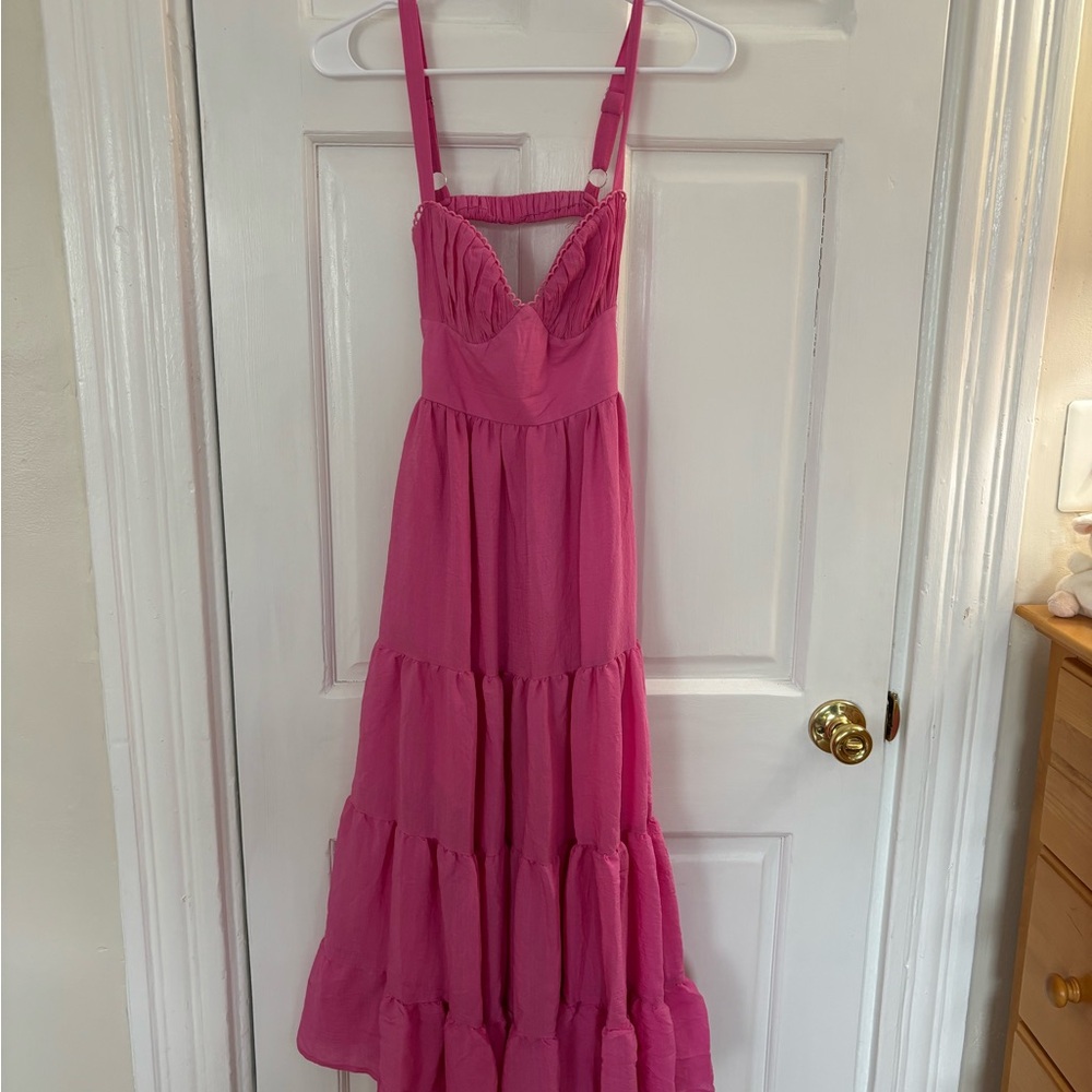 Princess Polly Joelle Midi Pink Dress